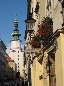 Bratislava, seit 1993 Hauptstadt der heutigen Slowakei, ehem. Pressburg Geburtsort von Loudovicus Piglhein